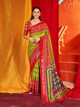 Patola Printed Art Silk Saree